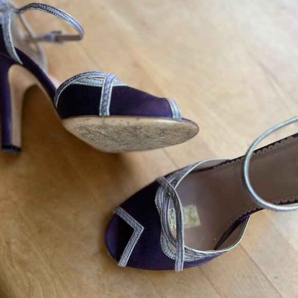 Prada Purple Heels - Picture 5 of 6